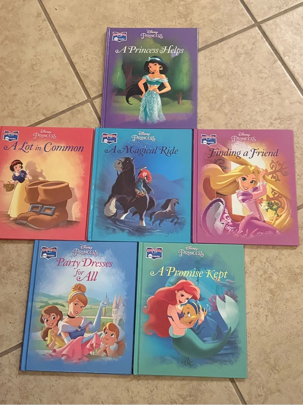 Disney Princess: me reader lot of 6